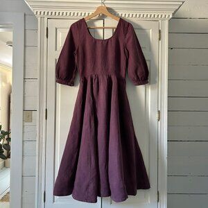 Son de Flor Carmen Dress - Purple